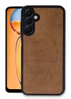 Mey İthalat®  Samsung Galaxy A15 4G Kılıf Aras Deri Kapak - Taba