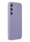 Mey İthalat®  Samsung Galaxy A15 4G Kılıf First Silikon - Lila