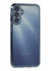 Mey İthalat®  Samsung Galaxy A15 4G Kılıf  Lensli Silikon - Açık Mavi