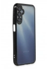 Mey İthalat®  Samsung Galaxy A15 4G Kılıf  Lensli Silikon - Siyah