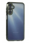 Mey İthalat®  Samsung Galaxy A15 4G Kılıf  Lensli Silikon - Yeşil