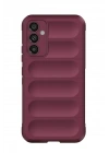 Mey İthalat®  Samsung Galaxy A15 4G Kılıf Optimum Silikon - Bordo