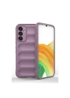 Mey İthalat®  Samsung Galaxy A15 4G Kılıf Optimum Silikon - Mor