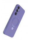 Mey İthalat®  Samsung Galaxy A15 4G Regal Magsafe Standlı Kapak - Lila