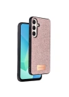 Mey İthalat®  Samsung Galaxy A16 5G Bright Simli Kapak - Pembe