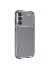 Mey İthalat®  Samsung Galaxy A16 5G Kılıf Auto Focus Karbon Kapak - Gri