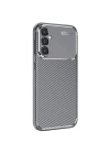 Mey İthalat®  Samsung Galaxy A16 5G Kılıf Auto Focus Karbon Kapak - Gri