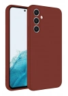 Mey İthalat®  Samsung Galaxy A16 5G Kılıf First Silikon - Bordo