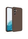 Mey İthalat®  Samsung Galaxy A16 5G Kılıf First Silikon - Kahverengi