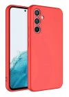 Mey İthalat®  Samsung Galaxy A16 5G Kılıf First Silikon - Kırmızı