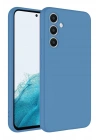 Mey İthalat®  Samsung Galaxy A16 5G Kılıf First Silikon - Mavi