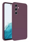 Mey İthalat®  Samsung Galaxy A16 5G Kılıf First Silikon - Mürdüm