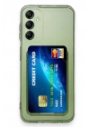 Mey İthalat®  Samsung Galaxy A16 5G Kılıf Kart Şeffaf Silikon - Şeffaf