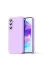 Mey İthalat®  Samsung Galaxy A16 5G Kılıf Nano içi Kadife Silikon - Lila