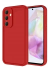 Mey İthalat®  Samsung Galaxy A16 5G Kılıf Viera Silikon - Kırmızı
