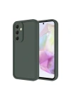 Mey İthalat®  Samsung Galaxy A16 5G Kılıf Viera Silikon - Koyu Yeşil