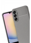Mey İthalat®  Samsung Galaxy A17 5G Auto Focus Karbon Kapak - Gri
