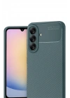 Mey İthalat®  Samsung Galaxy A17 5G Auto Focus Karbon Kapak - Koyu Yeşil