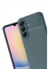 Mey İthalat®  Samsung Galaxy A17 5G Auto Focus Karbon Kapak - Koyu Yeşil
