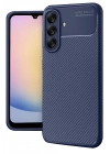 Mey İthalat®  Samsung Galaxy A17 5G Auto Focus Karbon Kapak - Lacivert
