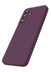 Mey İthalat®  Samsung Galaxy A17 5G First Silikon - Mürdüm