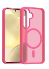 Mey İthalat®  Samsung Galaxy A17 5G Jota Magsafe Kapak - Rose
