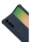 Mey İthalat®  Samsung Galaxy A17 5G Kelvin Kartvizitli Silikon - Lacivert
