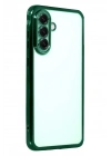 Mey İthalat®  Samsung Galaxy A17 5G  Lensli Silikon - Yeşil