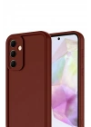 Mey İthalat®  Samsung Galaxy A17 5G Viera Silikon - Bordo