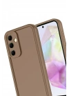 Mey İthalat®  Samsung Galaxy A17 5G Viera Silikon - Kahverengi