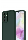 Mey İthalat®  Samsung Galaxy A17 5G Viera Silikon - Koyu Yeşil