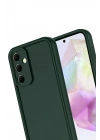 Mey İthalat®  Samsung Galaxy A17 5G Viera Silikon - Koyu Yeşil