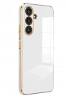 Mey İthalat®  Samsung Galaxy A17 5G Volet Silikon - Beyaz
