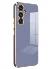 Mey İthalat®  Samsung Galaxy A17 5G Volet Silikon - Mavi