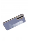 Mey İthalat®  Samsung Galaxy A17 5G Volet Silikon - Mavi