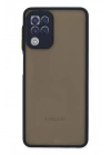 Mey İthalat®  Samsung Galaxy A22 Kılıf Montreal Silikon Kapak - Lacivert