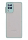 Mey İthalat®  Samsung Galaxy A22 Kılıf Montreal Silikon Kapak - Turkuaz