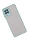Mey İthalat®  Samsung Galaxy A22 Kılıf Montreal Silikon Kapak - Turkuaz