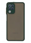 Mey İthalat®  Samsung Galaxy A22 Kılıf Montreal Silikon Kapak - Yeşil