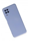 Mey İthalat®  Samsung Galaxy A22 Kılıf Nano içi Kadife Silikon - Lila