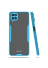 Mey İthalat®  Samsung Galaxy A22 Kılıf Platin Silikon - Mavi