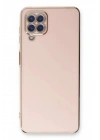 Mey İthalat®  Samsung Galaxy A22 Kılıf Volet Silikon - Pembe