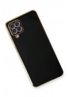 Mey İthalat®  Samsung Galaxy A22 Kılıf Volet Silikon - Siyah