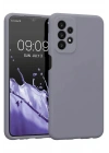 Mey İthalat®  Samsung Galaxy A23 4G Kılıf First Silikon - Gri