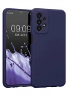 Mey İthalat®  Samsung Galaxy A23 4G Kılıf First Silikon - Lacivert
