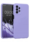 Mey İthalat®  Samsung Galaxy A23 4G Kılıf First Silikon - Lila