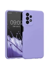 Mey İthalat®  Samsung Galaxy A23 4G Kılıf First Silikon - Lila