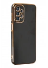 Mey İthalat®  Samsung Galaxy A23 4G Kılıf Volet Silikon - Siyah