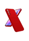 Mey İthalat®  Samsung Galaxy A24 4G Kılıf First Silikon - Kırmızı