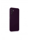 Mey İthalat®  Samsung Galaxy A24 4G Kılıf First Silikon - Mor